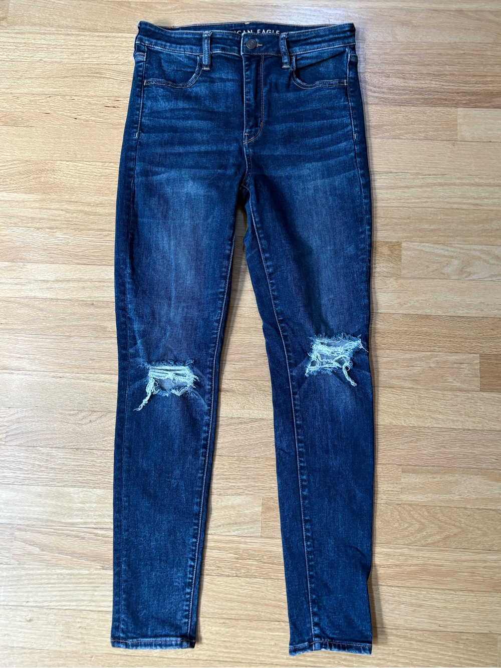 American Eagle Next Level Stretch Super Hi-Rise Jegging Jeans Size 8